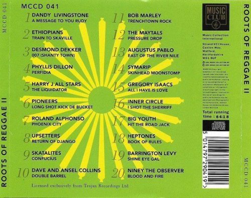 Various - The Roots Of Reggae II (CD)