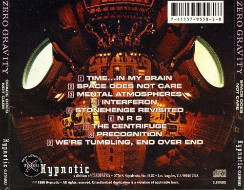 Zero Gravity - Space Does Not Care (CD)