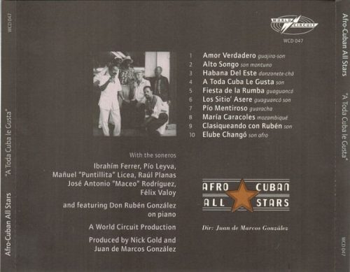 Afro-Cuban All Stars - A Toda Cuba Le Gusta (CD)