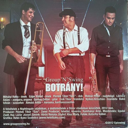 Group 'N' Swing - Botrány! (CD)