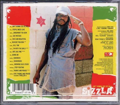 Sizzla Kalonji - Ain't Gonna See Us Fall (CD)
