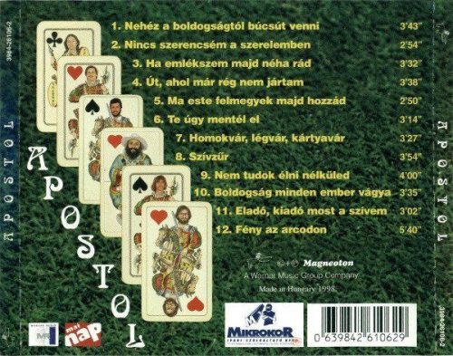 Apostol - Nehéz a boldogságtól búcsút venni (CD)