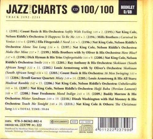 Various - Jazz In The Charts 100/100 (Mood Indigo 1954) (CD)