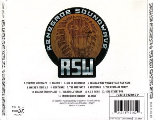 Renegade Soundwave - The Next Chapter Of Dub (CD)