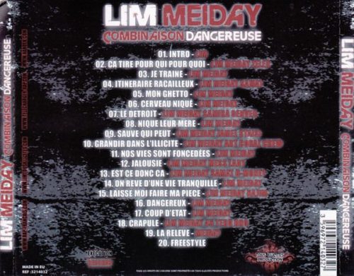 LIM - Meiday -  Combinaison Dangereuse (CD)