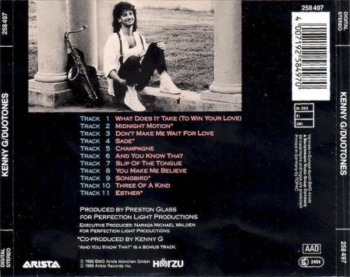 Kenny G - Duotones (CD)