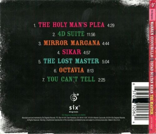 Warren Cuccurullo & Ustad Sultan Khan - The Master (CD)
