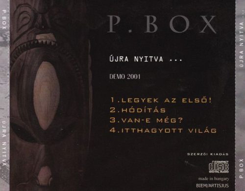 P.Box - Újra nyitva ... / Demo (CD)