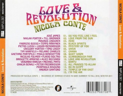 Nicola Conte - Love & Revolution (CD)