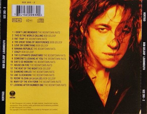 The Boomtown Rats/Bob Geldof - Loudmouth The Best Of... (CD)