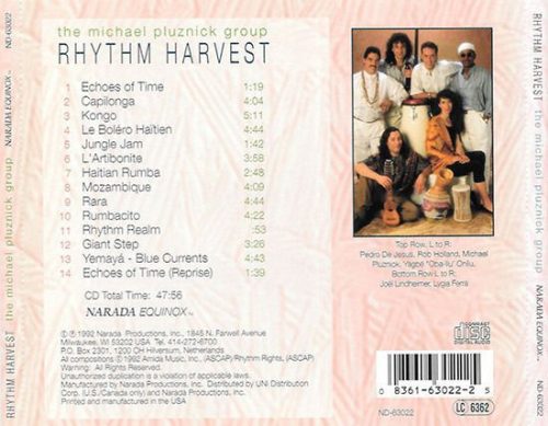 The Michael Pluznick Group - Rhythm Harvest (CD)