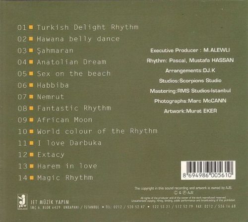 Unknown Artist - Exotic Orient (Turkish Delight Belly Dance) (CD)