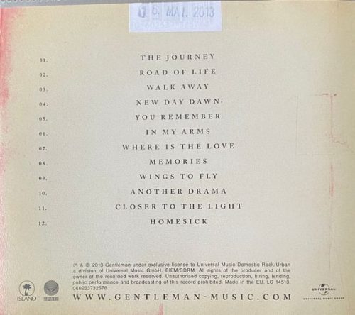 Gentleman - New Day Dawn (CD)