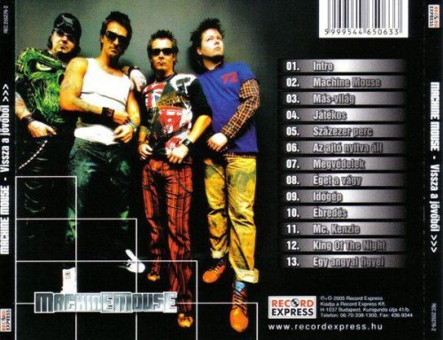 Machine Mouse - Vissza a jövőből (CD)