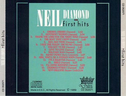 Neil Diamond - First Hits (CD)