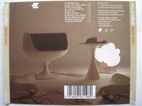 Luke Slater - Alright On Top (CD)