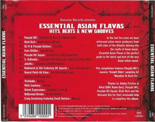 Various - Essential Asian Flavas Hits, Beats & New Grooves (CD)