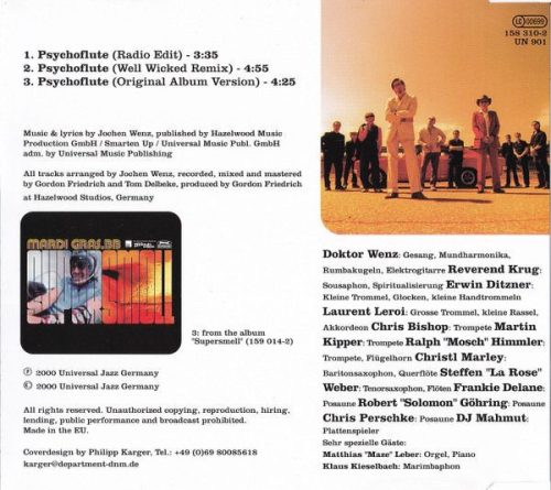 Mardi Gras.BB - Psychoflute (CDs)