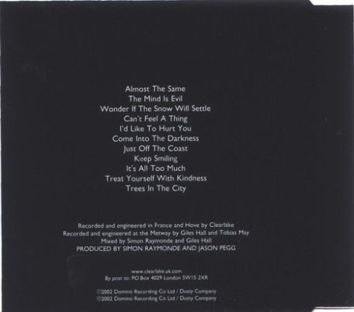 Clearlake - Cedars (PROMO) (CD, promo)