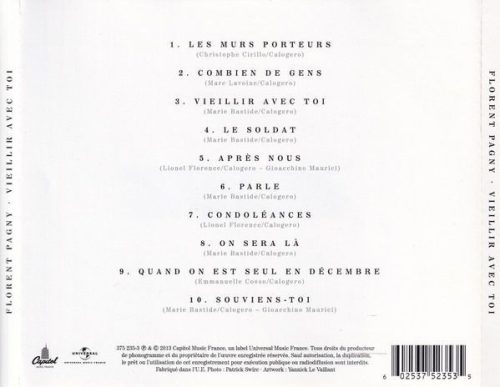 Florent Pagny - Vieillir Avec Toi (CD)