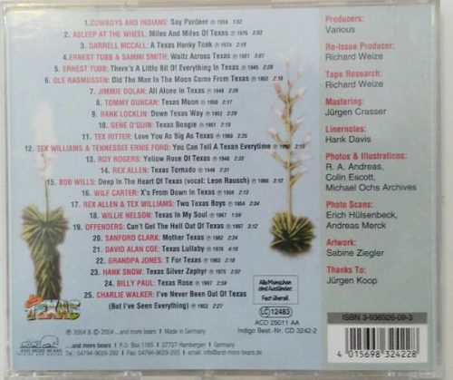 Various - Greetings From Texas: The Lone Star State (CD)