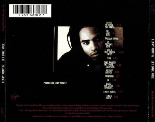 Lenny Kravitz - Let Love Rule (CD)