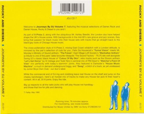 Rocky And Diesel - Journeys By DJ Volume 7 (CD)