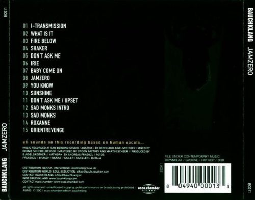 Bauchklang - Jamzero (CD)
