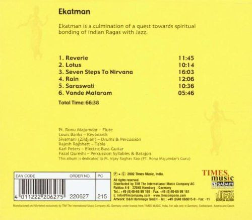 Ekatman, Pandit Ronu Majumdar - Beyond Barriers, Beyond Boundaries (CD)