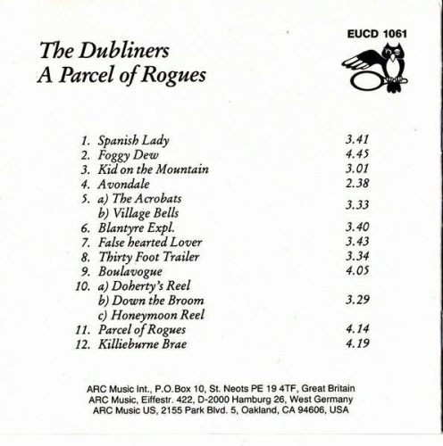 The Dubliners - A Parcel Of Rogues (CD)