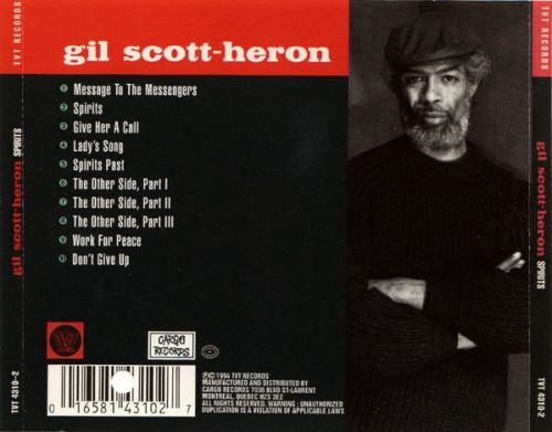 Gil Scott-Heron - Spirits (CD)