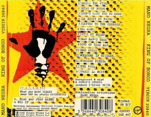 Mano Negra - King Of Bongo (CD)