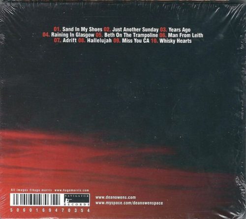 Dean Owens - Whiskey Hearts (CD)
