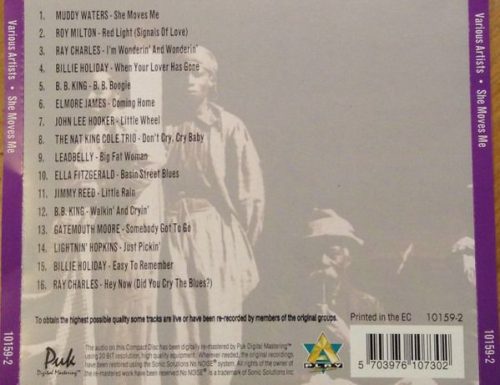 Various - She Moves Me (CD)