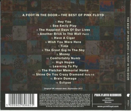 Pink Floyd - A Foot In The Door (The Best Of Pink Floyd) (CD)