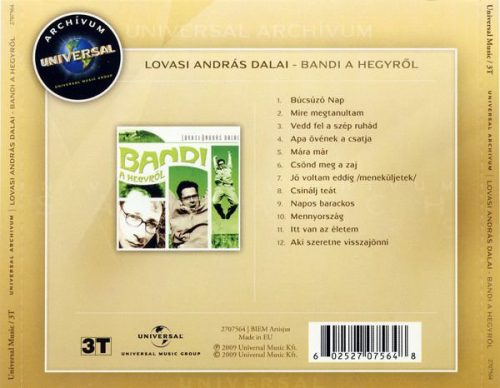 Lovasi András - Bandi A Hegyről (CD)