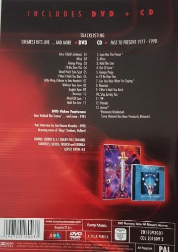 Toto - Greatest Hit Live...And More & Past To Present 1977-1990 (DVD)