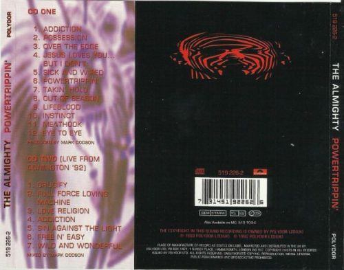 The Almighty - Powertrippin' (2CD)