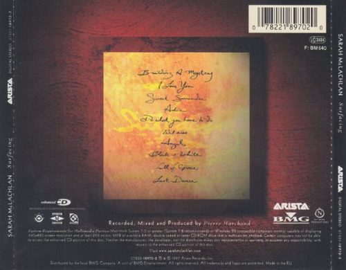 Sarah McLachlan - Surfacing (CD)