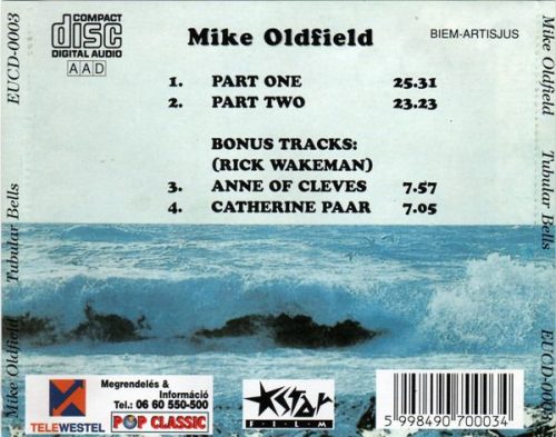 Mike Oldfield - Tubular Bells (CD)