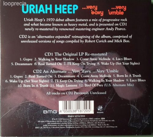 Uriah Heep - ...Very 'Eavy ...Very 'Umble (2CD)