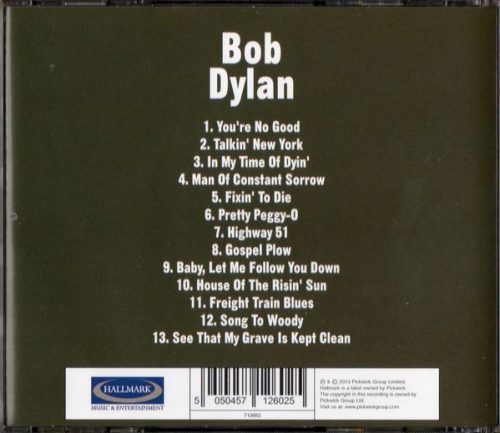 Bob Dylan - Bob Dylan (CD)
