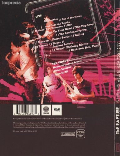 The Rapture - Is Live, And Well, In New York City (DVD)