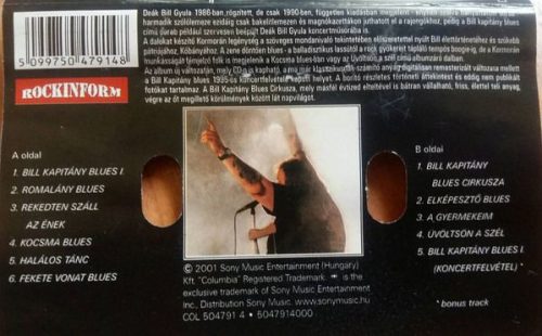 Deák Bill Gyula – Bill Kapitány Blues Cirkusza (Kazetta)