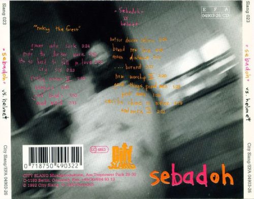 Sebadoh - Rocking The Forest / Sebadoh Vs. Helmet (CD)