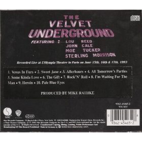 The Velvet Underground - Live MCMXCIII (CD)