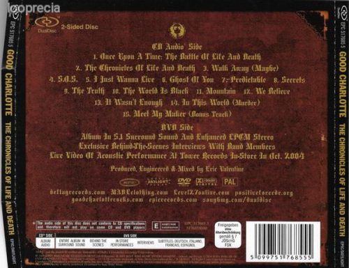 Good Charlotte – The Chronicles Of Life And Death (DVD)