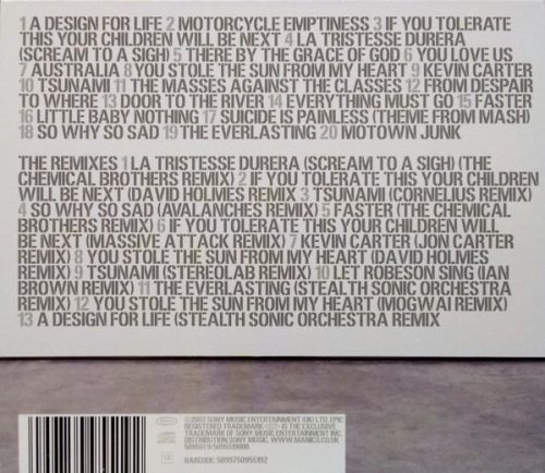 Manic Street Preachers - Forever Delayed - The Greatest Hits (2CD)