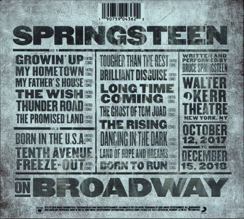 Bruce Springsteen – Springsteen On Broadway (2CD)