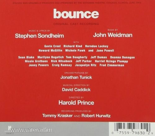 Stephen Sondheim - Bounce (CD)